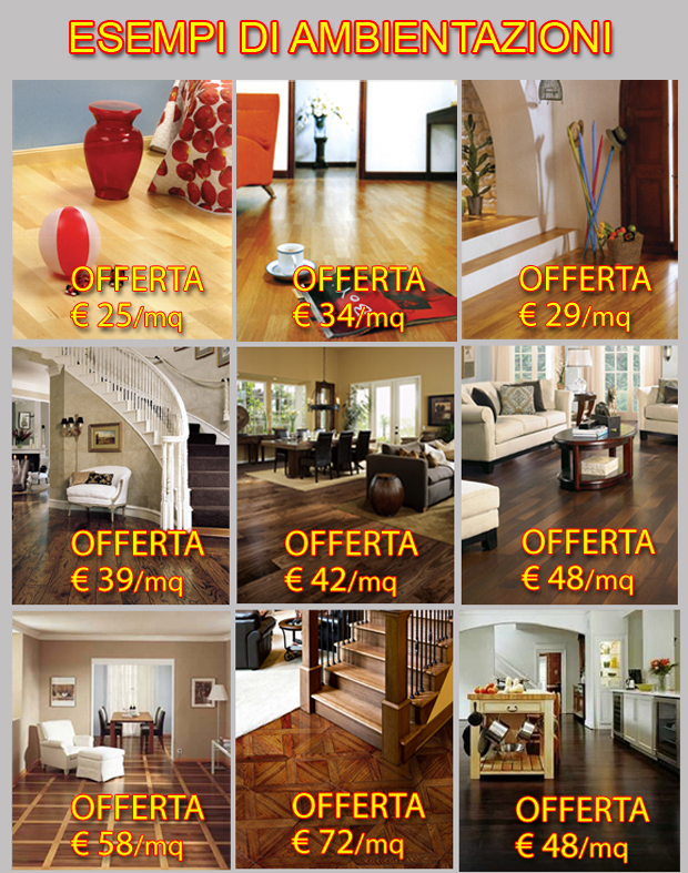 offerte parquet predefiniti